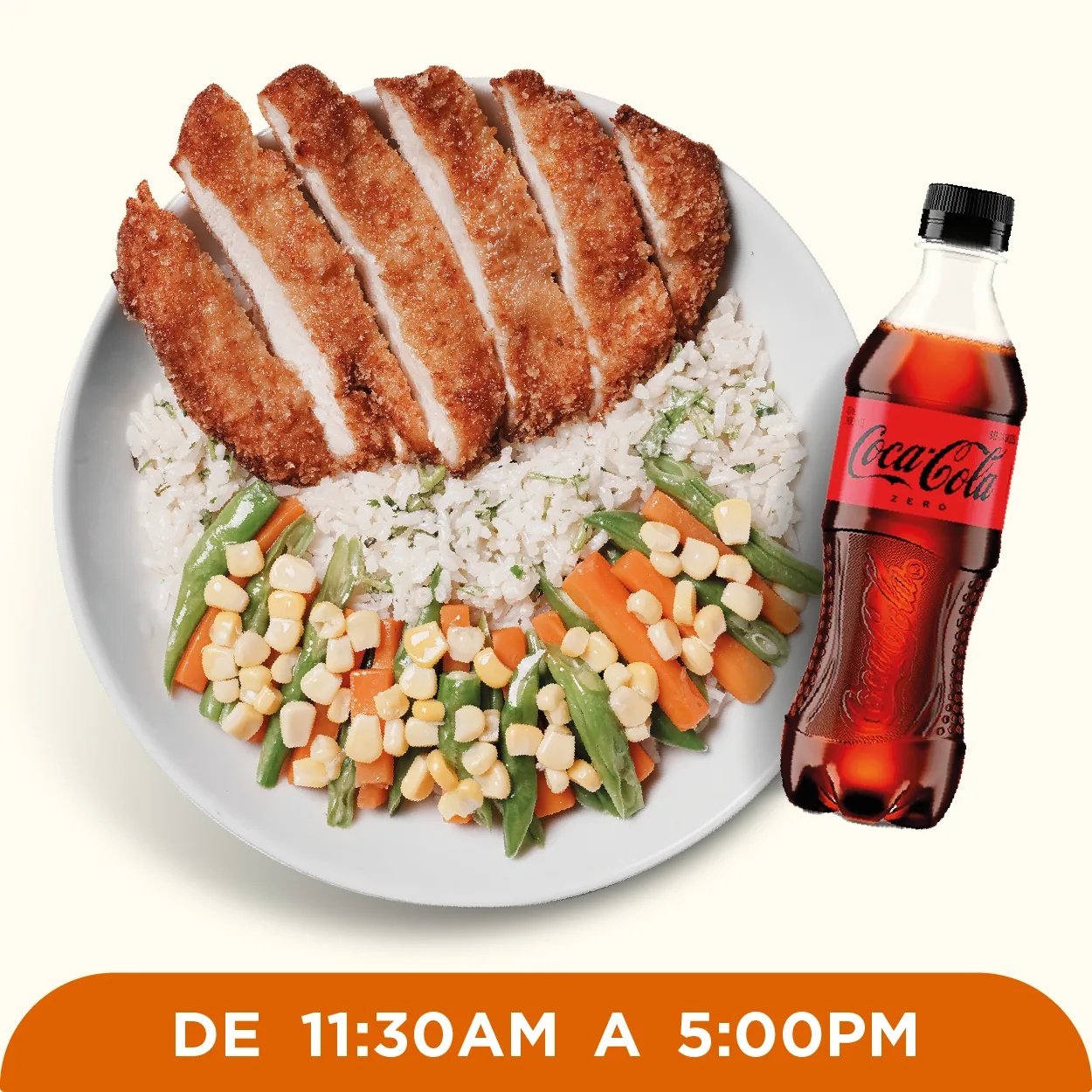 Crispy Chicken Bowl + Coca-Cola Zero