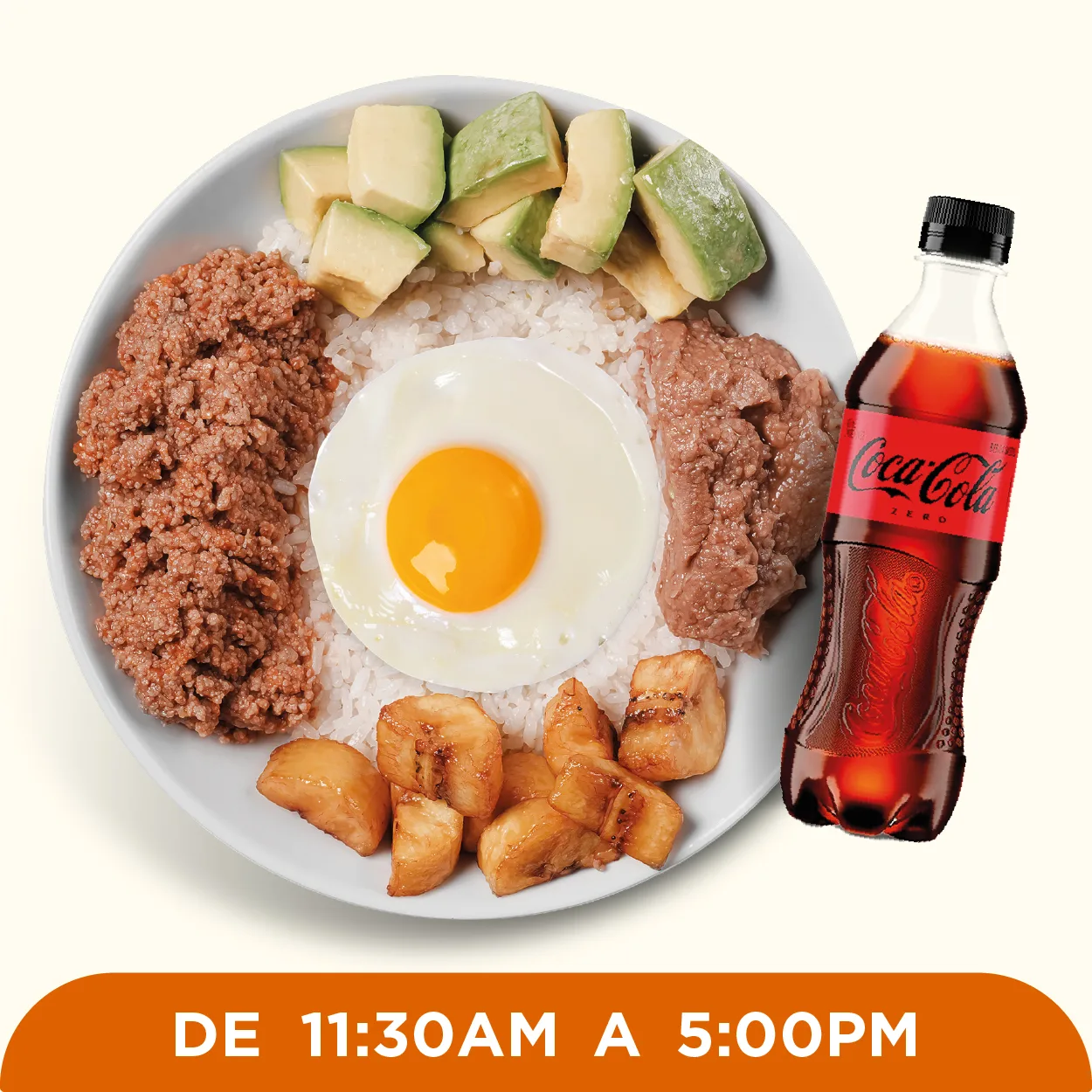 Costeño Bowl + Coca-Cola Zero
