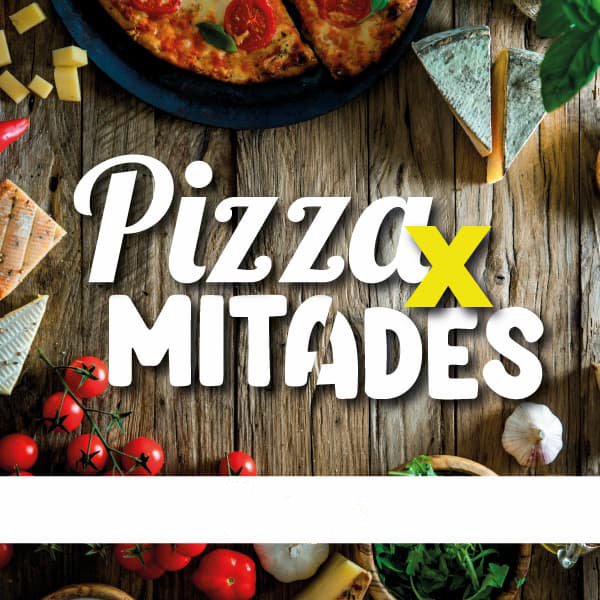 Pizzas por Mitades