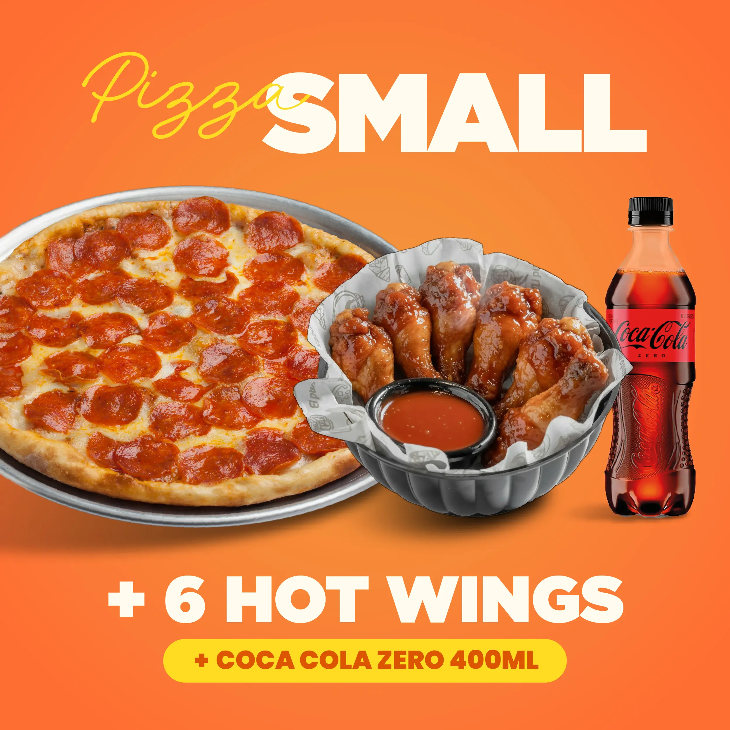 Pizza + Hot Wings