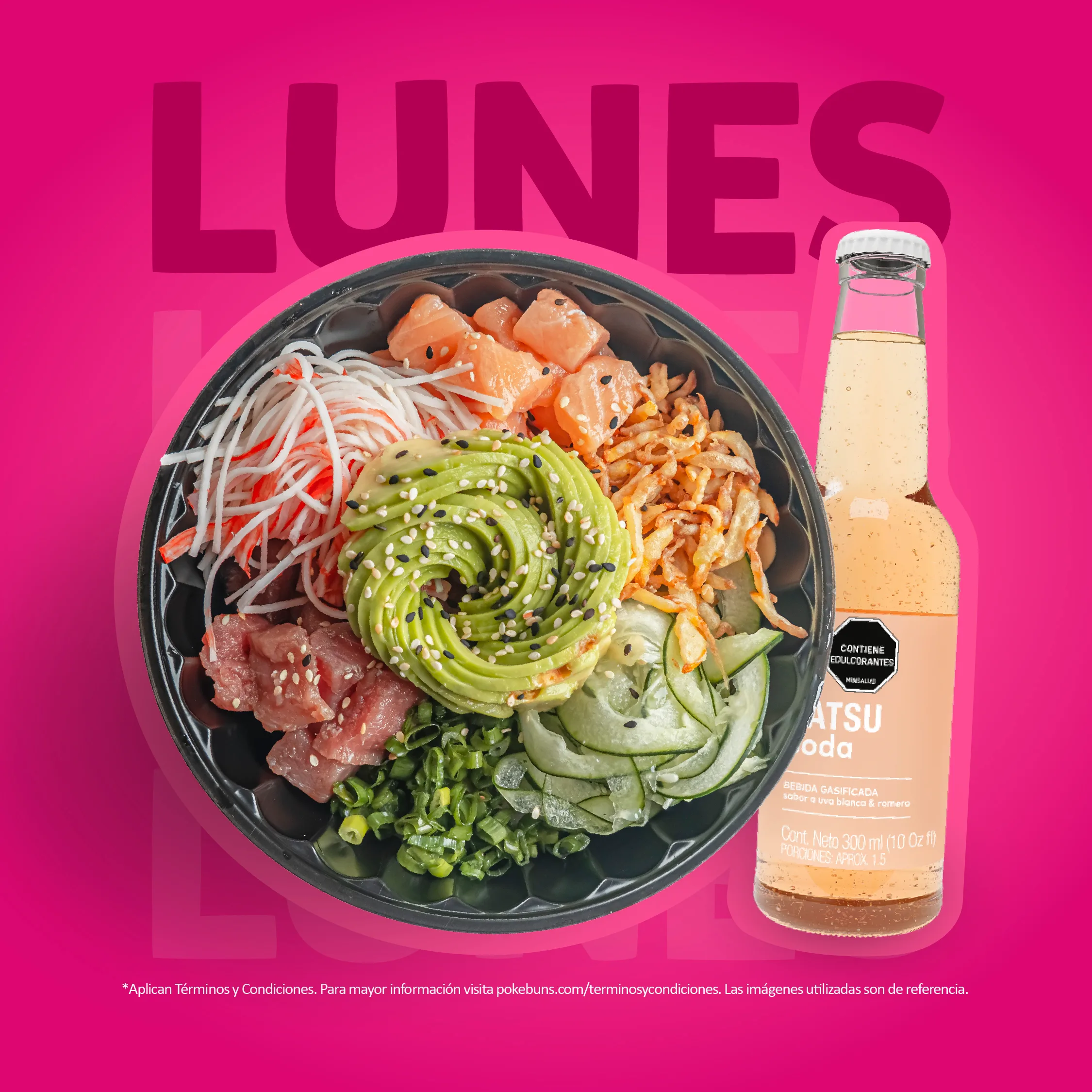 Tokio Poke + Soda - Lunes