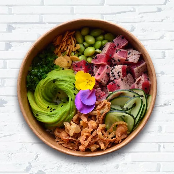 Poke Bowl Tuna Tataki
