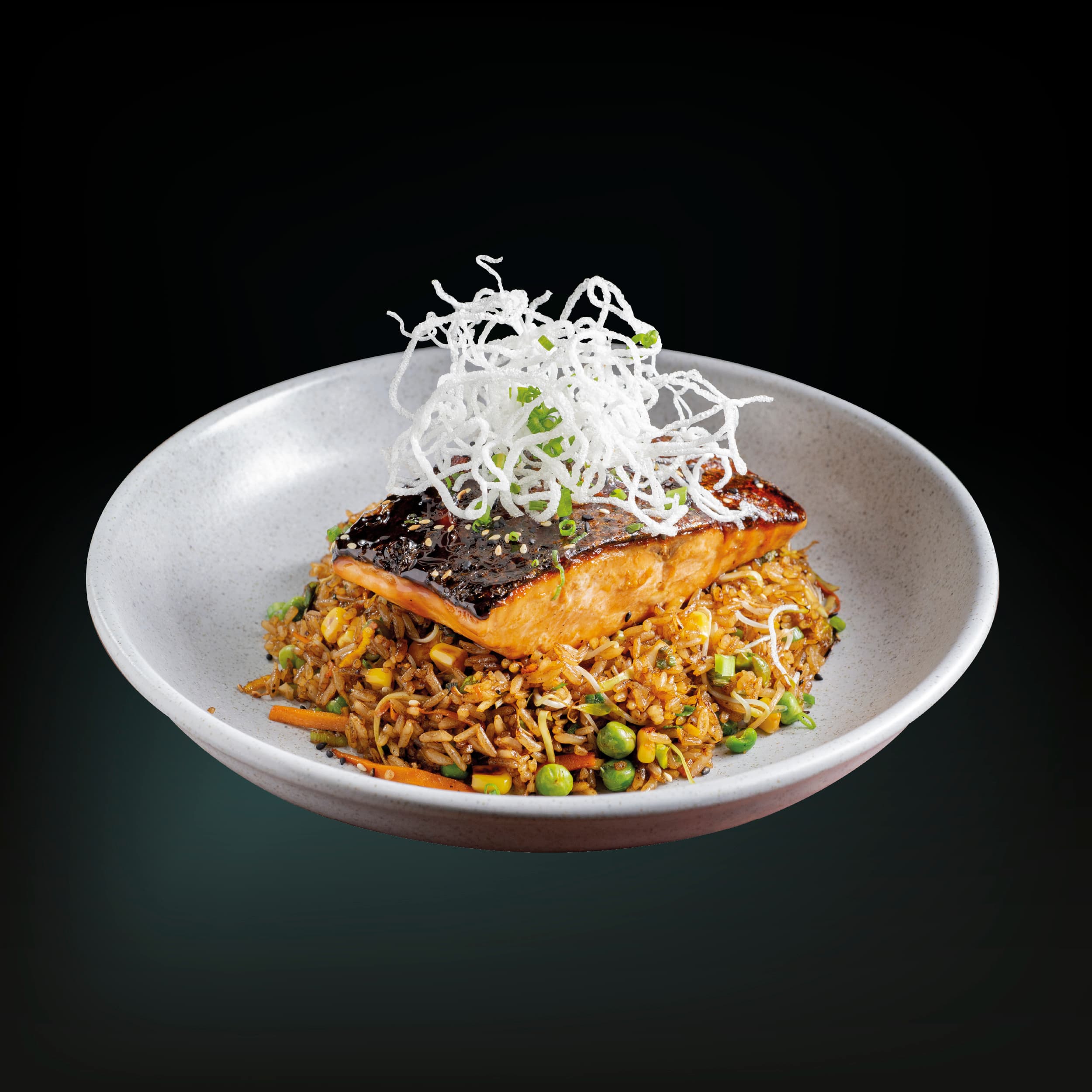 Salmón Teriyaki